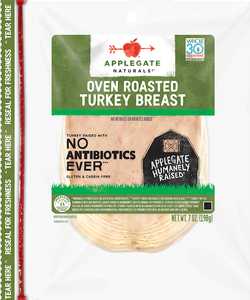 Applegate Natural Smoked Turkey Breast Sliced
