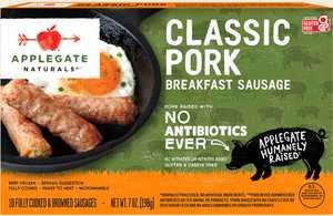 Natural Classic Pork Breakfast Sausage Front Shot