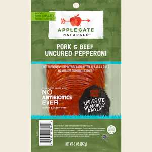 Applegate Naturals Pepperoni Front of Pack 
