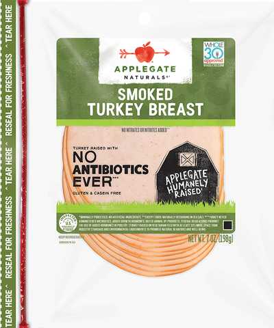 Applegate Natural Smoked Turkey Breast Sliced