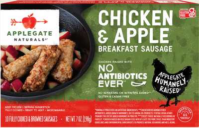 Applegate Natural Chicken and Apple Breakfast Sausage
