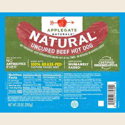 Applegate Naturals® Beef Hot Dog