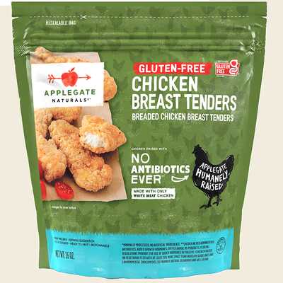 Natural Gluten Free Chicken Tenders 16oz Front
