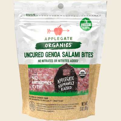 Applegate Organics Genoa Salami Bites 