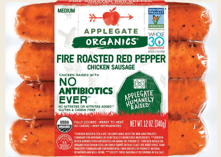 Products - Dinner Sausage - Applegate
