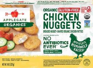 Organic Gluten Free Chicken Nuggets Front