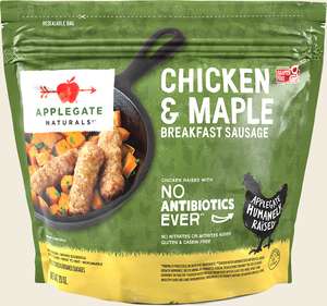 Natural Chicken and Maple Breakfast Sausage - Family Size