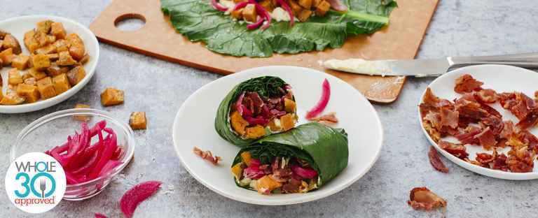 Bacon And Sweet Potato Wrap Recipe