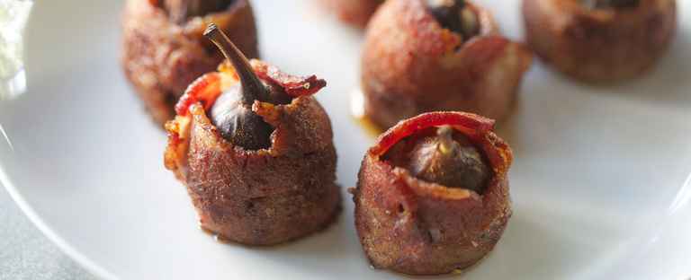 Bacon Wrapped Figs