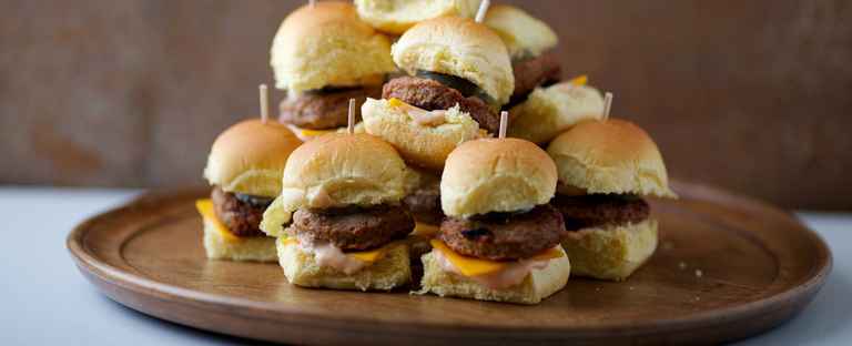 Turkey Sausage Sliders