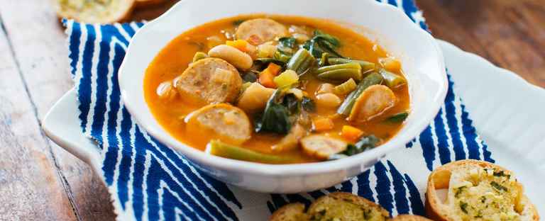 Tuscan Bean And Sausage Stew