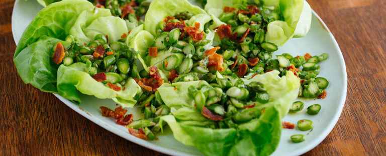 Asparagus Salad With Bacon