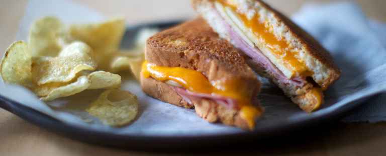 Ham And Apple Melt