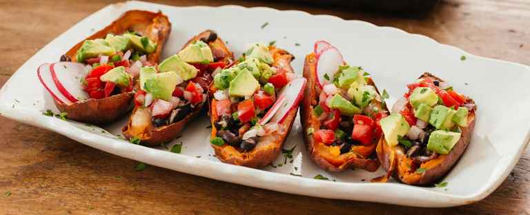 Sweet Potato Boats