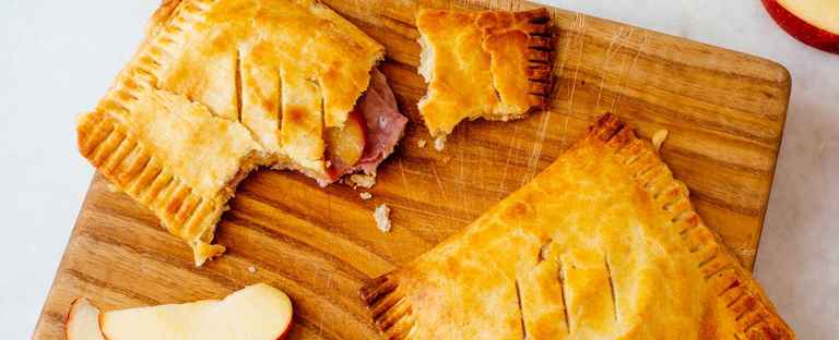 Ham Cheese Apple Tart