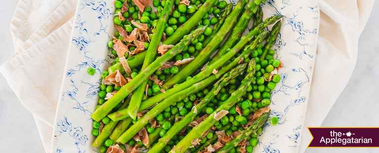 Asparagus with Peas 