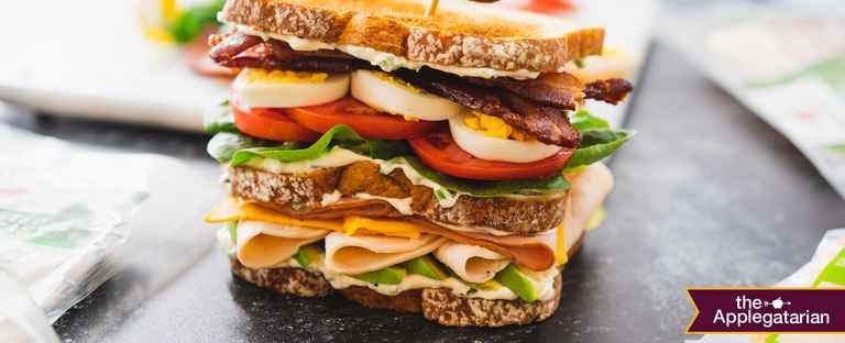 Cobb Club Sandwich With Applegate Deli