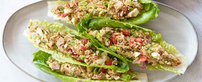 Chopped Cobb Salad Boats