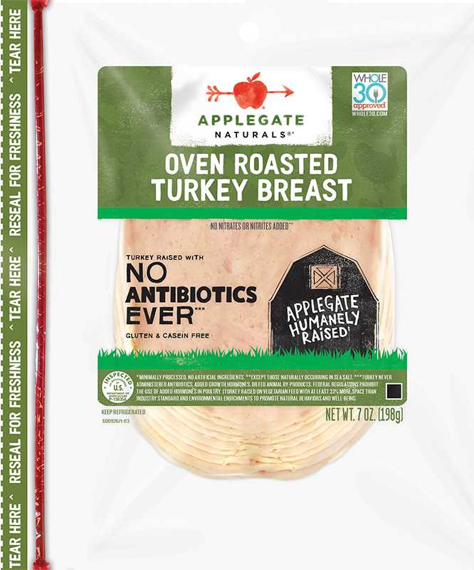Applegate Natural Smoked Turkey Breast Sliced