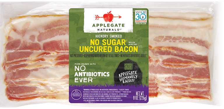 Natural No Sugar Bacon Front