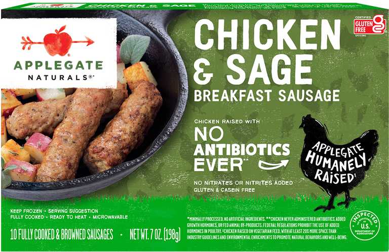 Applegate Natural Chicken and Sage Breakfast Sausage
