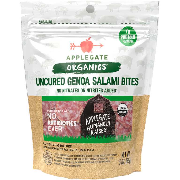 Applegate Organics Genoa Salami Bites 