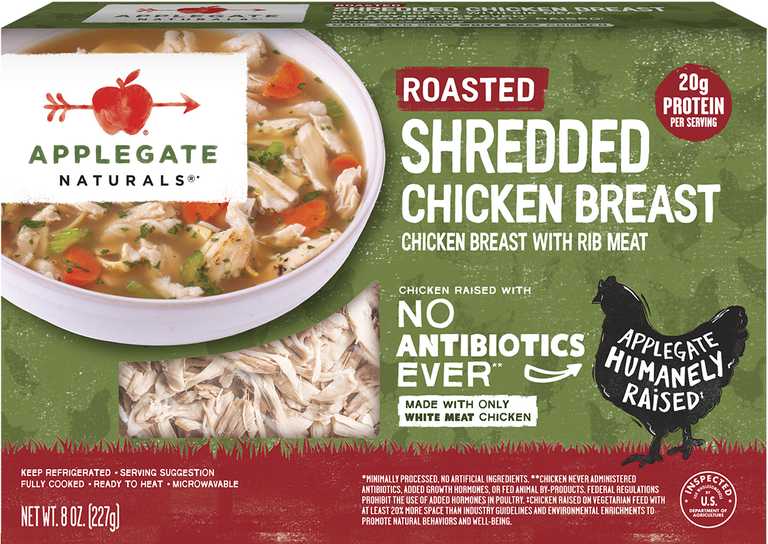 Applegate Naturals Roasted Shredded Chicken Breast