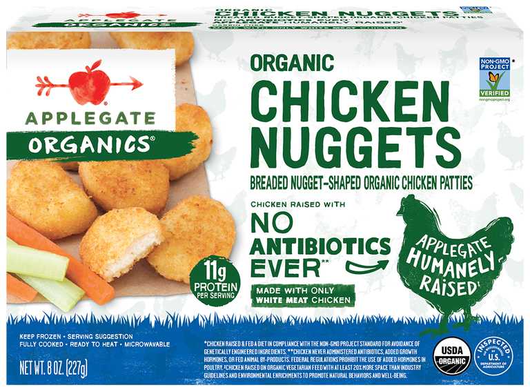 Organic Chicken Nuggets Front 00025317605519 Tbd