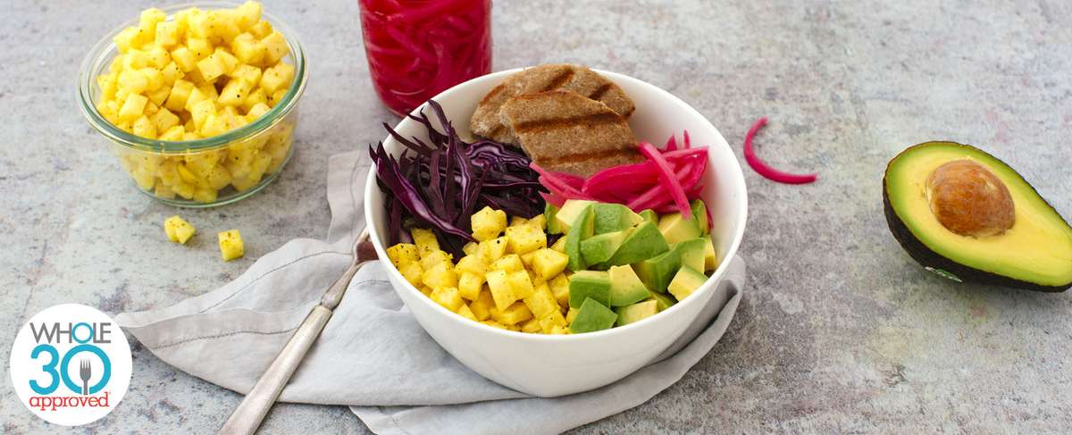Turkey Rainbow Bowl Recipe