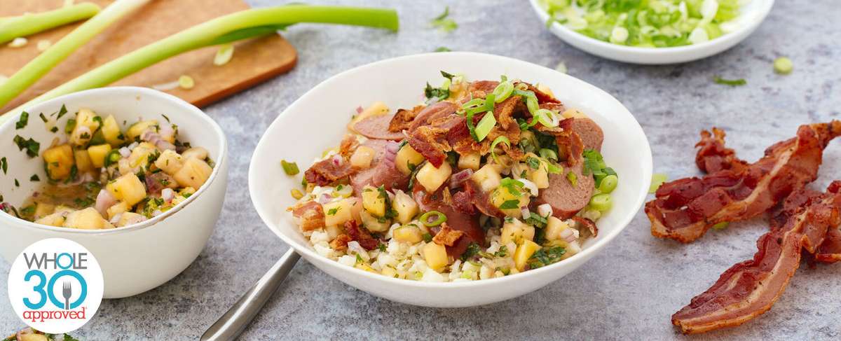 Hawaiian Hot Dog Bowl Recipe