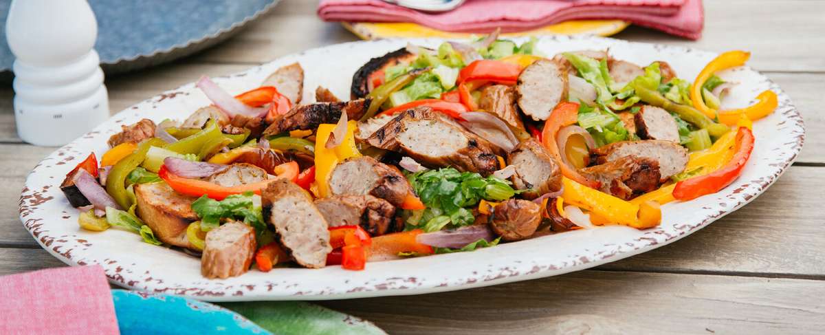 Sausage Pepper Salad Recipe