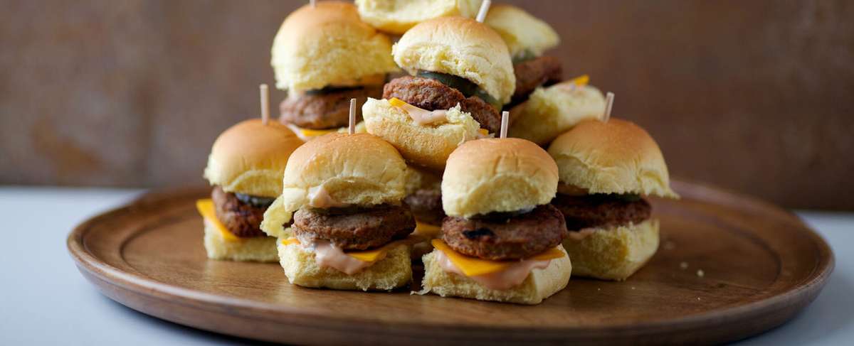 Turkey Sausage Sliders