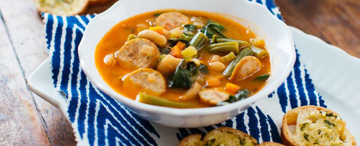 Tuscan Bean And Sausage Stew
