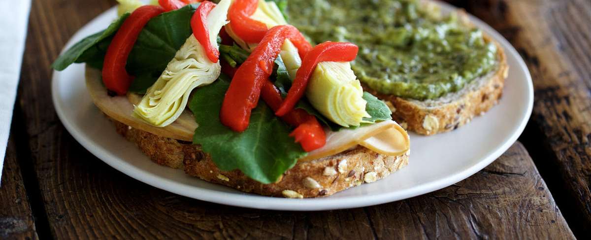 Kate’s Pesto Sandwich