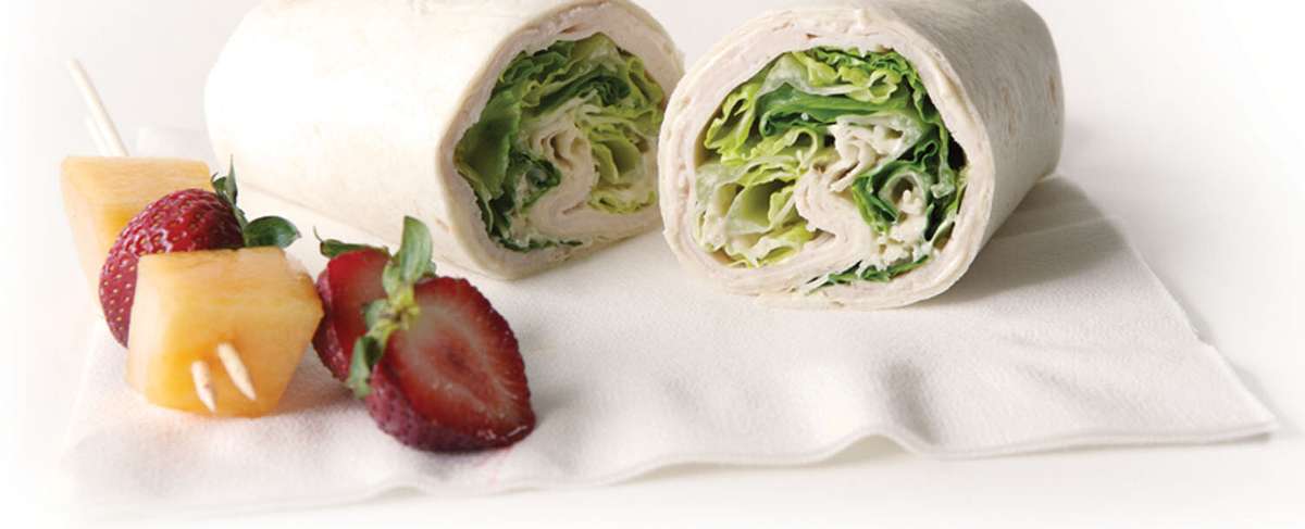 Natural Turkey Caesar Wrap