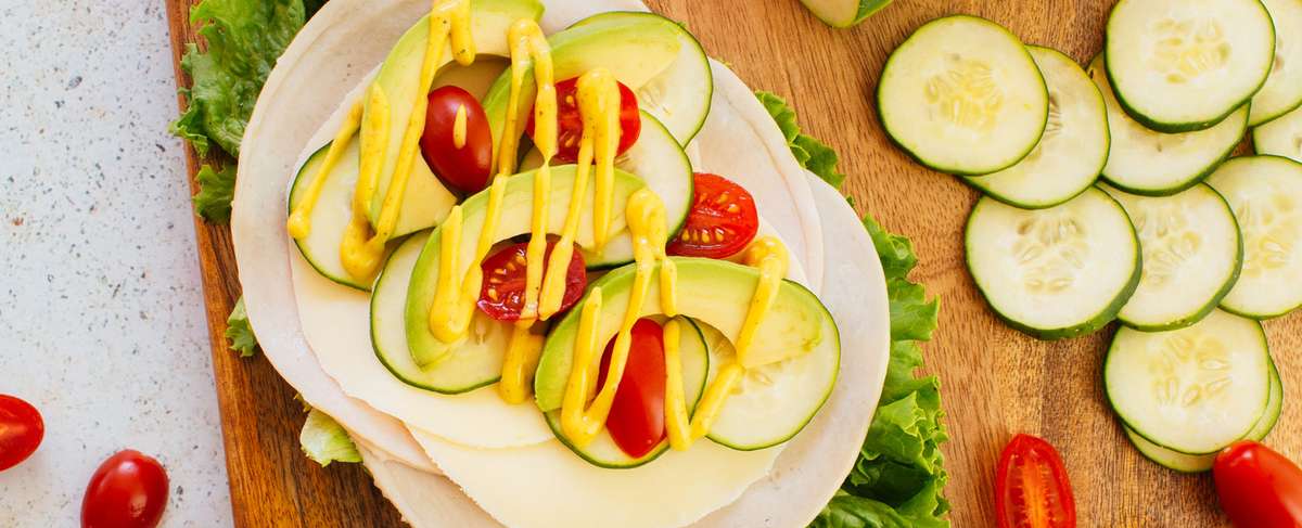 Turning Green Lettuce Wrap