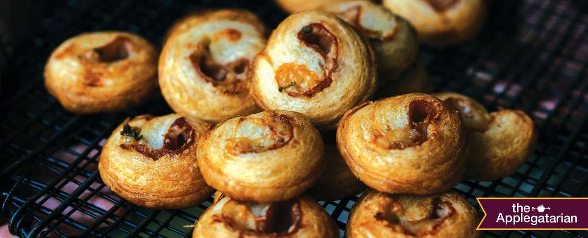 Prosciutto Gruyere Pinwheels