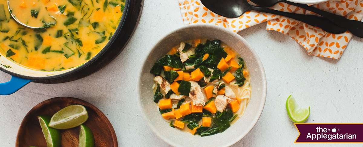 Thai Style Red Curry Chicken Soup Recipe