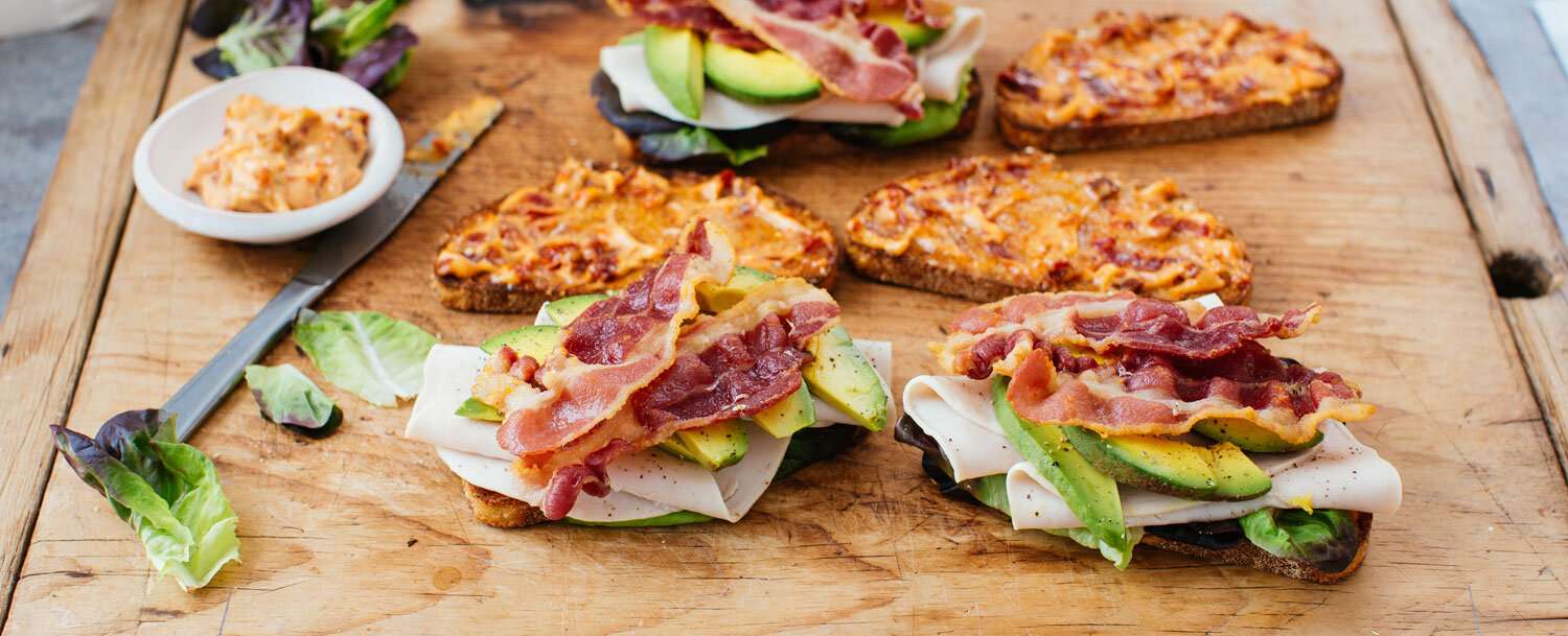 Recipes Turkey, Bacon and Avocado Sandwich with Sundried Tomato Mayo