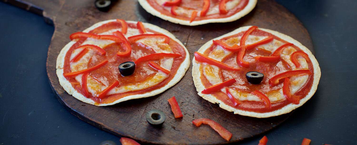 Blood Shot Eye Pizzas