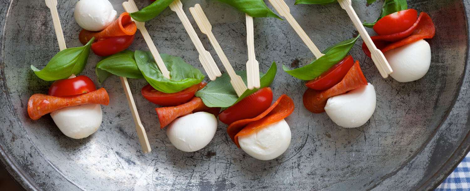 Caprese Pops