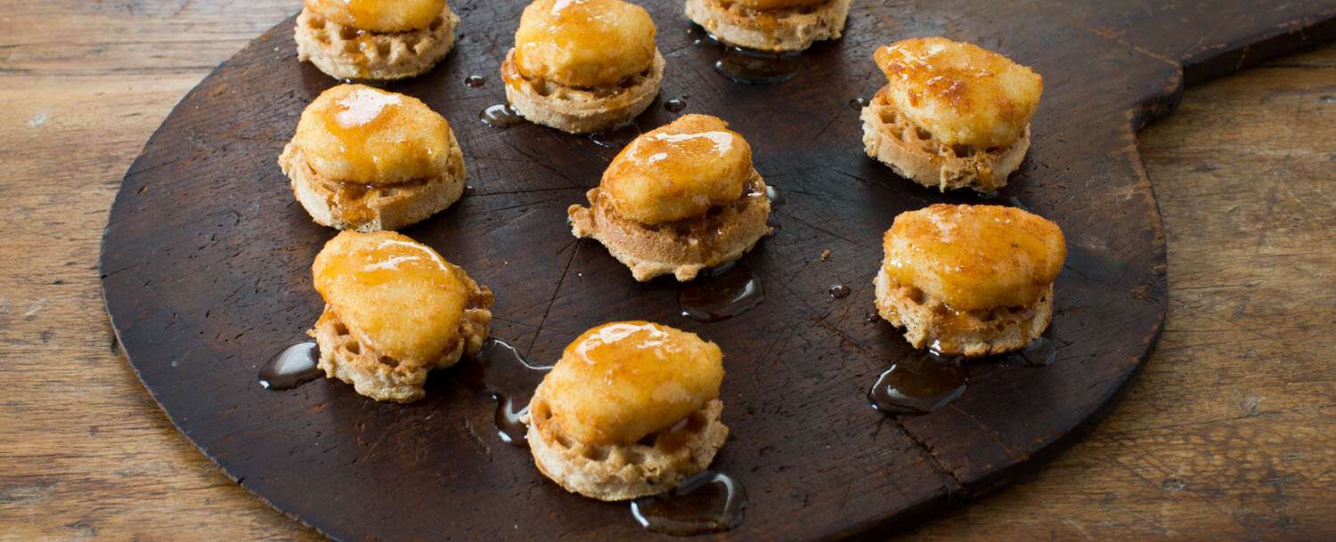 Mini Chicken And Waffles