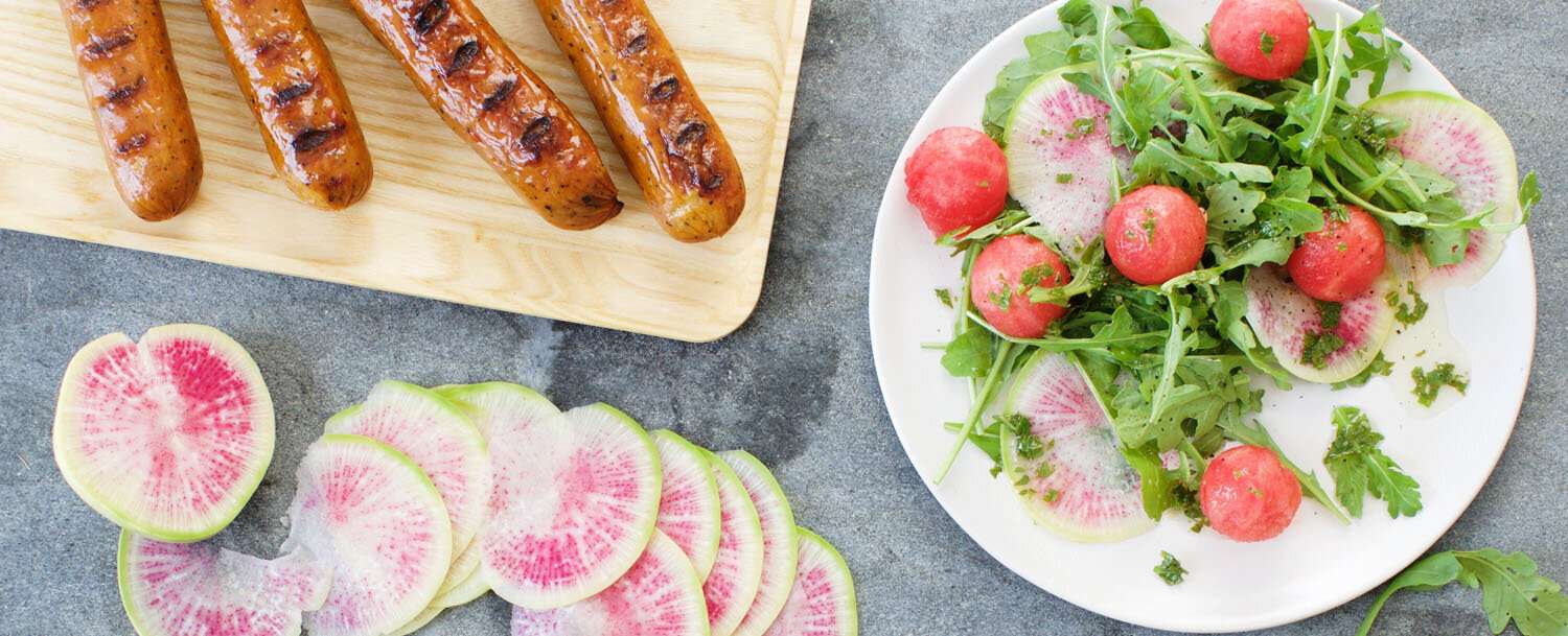 Watermelon And Radish