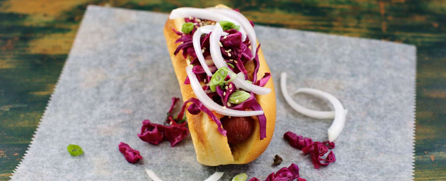 Hot Dogs with Cabbage Recipe 