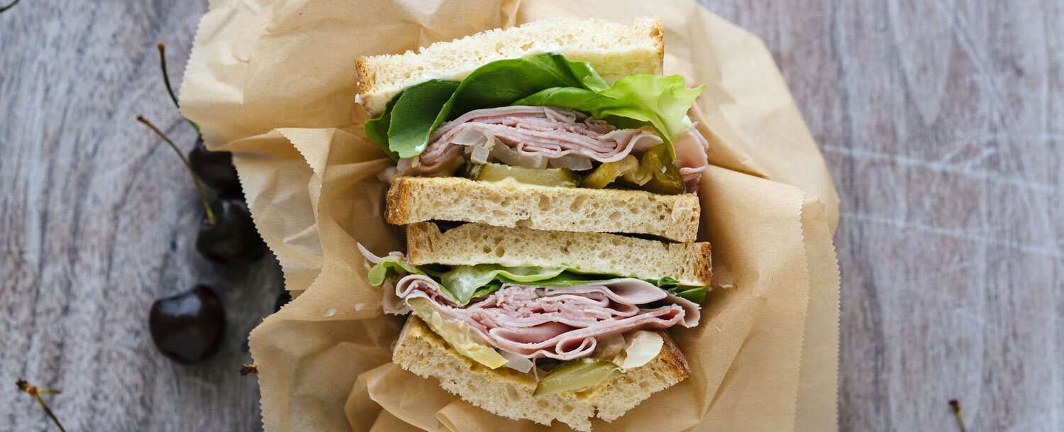 Recipes - Simple Ham Sandwich - Applegate