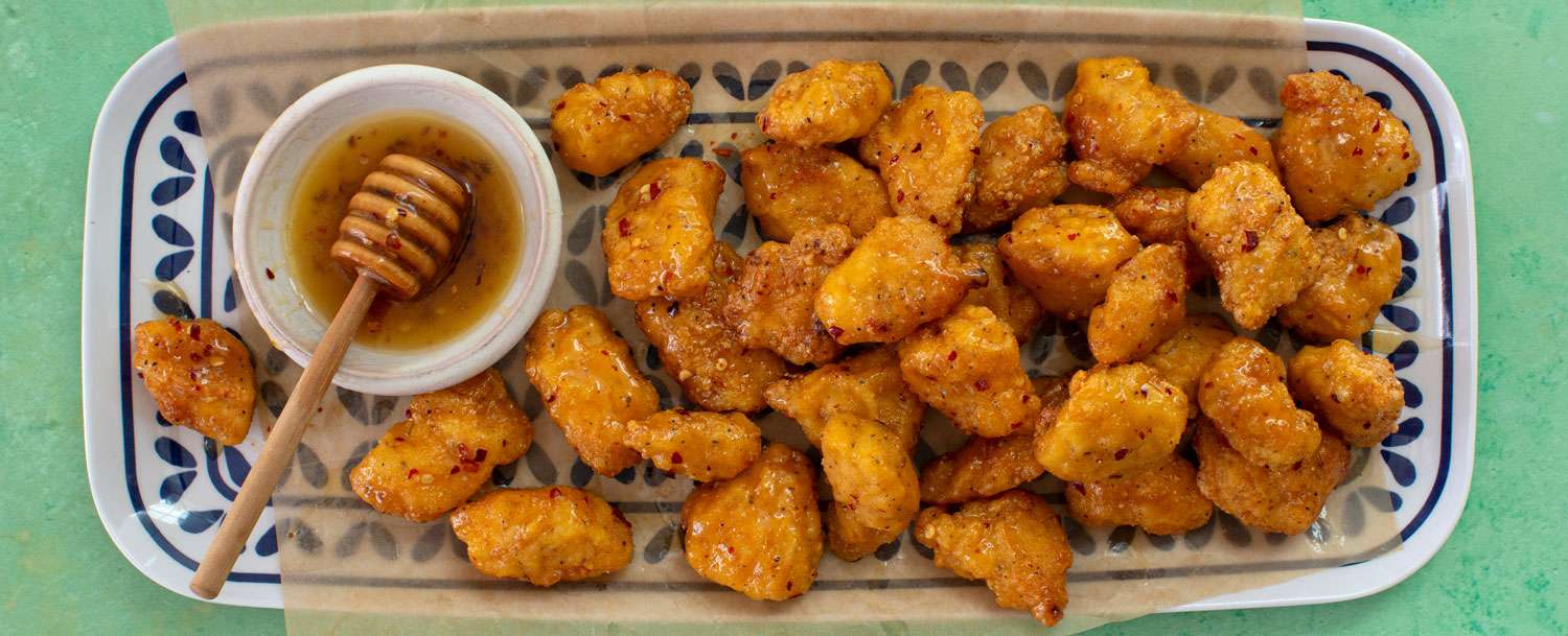 Hot Honey Popcorn Chicken Recipe