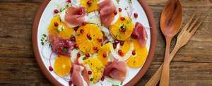 Orange Fennel Proscuitto Salad