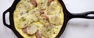 Sweet Italian Sausage Frittata Recipe