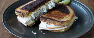 Turkey Reuben With Russian Dressing