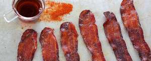 Spicy Maple Candied Bacon